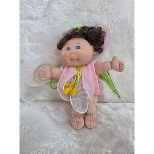 Cabbage Patch Kids Garden Fairy‎ Doll Pink Wings Green Outfit